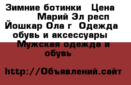 Зимние ботинки › Цена ­ 1 000 - Марий Эл респ., Йошкар-Ола г. Одежда, обувь и аксессуары » Мужская одежда и обувь   